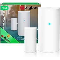 Détecteur De Fumée Zigbee NOUS E8 - Intelligent, Alarme 85dB, Batterie 5 Ans, Compatible Alexa