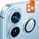 URUCHI Premium Safir Kamera Lens Koruyucu iPhone 17 ile Uyumlu, Havacılık Sınıfı Al&uuml;minyum &Ccedil;er&ccedil;eve, Ultra HD Netlik, &Ccedil;izilmey