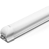 [Premium 100 lm/W]OUBO 60cm LED Leuchtstoffröhre komplett Set mit Fassung kaltweiss 6000K 10W 1000lm Lichtleiste Unterbauleuc
