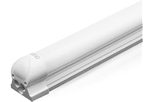 OUBO 120cm LED Leuchtstoffröhre komplett Set mit Fassung kaltweiss 6500K 18W 1700lm Lichtleiste Unterbauleuchte Küchenlampe Schrankleuchte Deckenleuchte led strip