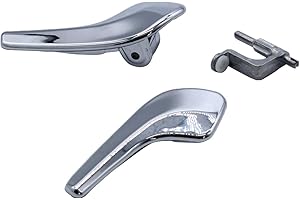 TAKPART 2x Türgriff Innentürgriff Rechts+Links Chrom für Corsa D 2006-2014