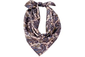 Prettystern sciarpa arrotolata a mano signore uomo unisex 100% seta bandana nicki sciarpa estate piccola sciarpa di seta