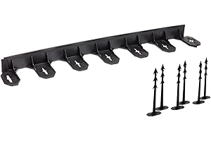 PROSPERPLAST Prosper plastikowa krawędź trawnika ib0645-s411 480 x 8,4 x 4,5 cm, czarna (12)