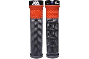 All Mountain Style Poignée VTT Model Cero Grip, Légèreté et Design pour Velo - s'adapte à Tous Les Guidons - Double Motif, Double Densité - Accessoire Idéal por VTT