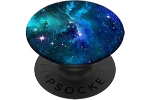 FIRE FIT DESIGNS Galaxy Bleu Popsocket Bleu PopSocket pour Téléphone Galaxy PopSockets PopGrip Adhésif