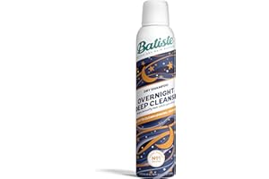 Batiste Overnight Deep Cleanse 200ml - Leave-In Deep Cleansing Dry Shampoo for Overnight Use - Absorbs Oil for Clean Looking Fresh Hair Overnight