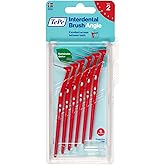 PEAK Angle (ISO size 2: 0.5 mm) Red Angle Spaced Brush (1 x 6 Pieces)