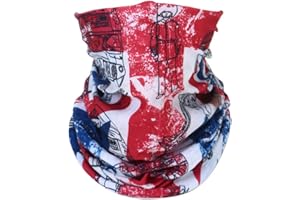 wonderCat LONDON Unisex Neck Warmer, Tube Seamless Multifunctional Balaclavas, Face Cover, Face mask, Cycling mask, Ski Mask, Face Snoods Headwear, Cycling Daily Wear