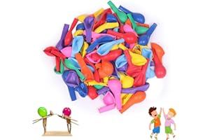 HOIDOKLY Balloon Bamboo Man Battle, Handmade Wooden Fencing Puppets 2024 - Gioco di combattimento per 2 giocatori, in legno con testa a palloncino, gioco da combattimento per scrivania (100 Balloon)
