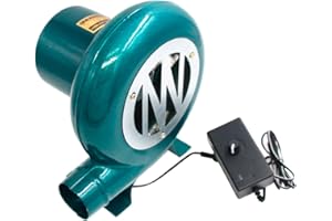 CFYP Soffiatore Elettrico a velocità Variabile 220V - Soffiatore per Barbecue Soffiatore per Forgia a Carbone - Raffreddamento Rapido a Bassa Rumorosità e Potenza Elevata per Barbecue