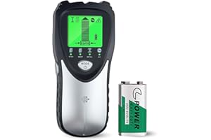 KALAHOL 4 in 1 Stud Finder Wall Scanner Sensor, 2025 Newest Electronic Stud Detector, Comes with LCD Display and Audio Alarm, Stud Sensor Edge Center Finding for AC Wire Wood Metal Studs Cable Joist Detection