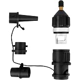 4 Standard Inflatable Valve Adapter - Air Pump Converter for SUP, Canoe, Kayak, Paddle Board, Inflatable Boat - Accessories