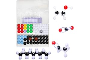 LINKTOR Kemi Molecular Model Kit, Student- eller Läraruppsättning för organisk och oorganisk kemi-inlärning, motivera entusia