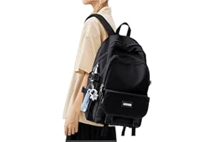 BOXSAM Lightweight School Travel Water Resistant Rucksack Backpack, Laptop Casual Daypack College Secondary School Bags BookBag for Teenage Girls Boys Women Men...