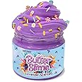 HOTKEI Purple Color Lavender Scented Butter Slime for Kids 3 to 10 Years Kit Set with Sprinkles Candy Charms Soft Stretchy Toy Slime Gel Birthday Return Gift Toys for Kids Boys Girls Birthday