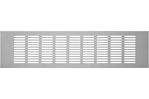 LIRAST 100 x 400 mm aluminiowa kratka wentylacyjna do wentylacji – kratka wylotowa – kratka aluminiowa