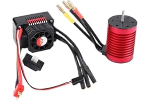 VGEBY1 Controller di velocità elettronico del motore ESC, motore F540 3000 KV / 4370 KV & KS45A ESC senza motore, regolato per auto RC(4370 KV)