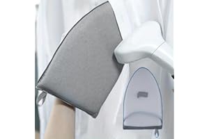 KSALUX-Gants de Repassage pour défroisseur de vêtements avec Boucle pour Les Doigts, Gant Anti Vapeur imperméable Gant de Vapeur Gant de Repassage résistant à la Chaleur