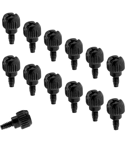 10x PC Rändelschrauben M3x6mm – Für Grafikkarten, Gehäuse & Festplatten, In Himmelblau