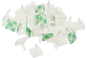 PATIKIL Klibbig PCB Spacer, 40st Adhesive Separators 0.19" Hållare Höjd Självhäftande Isolerad Separatorer för PCB PC Plate h