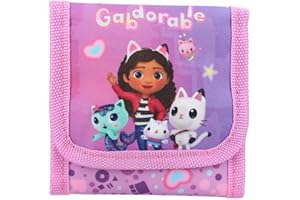 mybagstory - Portafoglio/Borsa per Bambino Ragazza Gabby - Blu - per Bambini - Scuola - Asilo - Asilo - Vacanze - 10 cm, Casa delle bambole Gabby - Blu/Viola, Enfant, Casa delle bambole di Gabby - blu