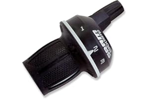 SRAM 00.0000.200.652, Twister MRX CEDM MICRO DREHGRIFFSCHALTER SCHWARZ 3 FACH VORNE 400000089, Multicolor