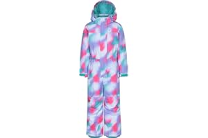 Mountain Warehouse Cloud Kinder Schneeanzug - Wasserdichter, einteiliger Winteroverall mit verschweißten Nähten & Fleece-Futter für Mädchen und Jungen
