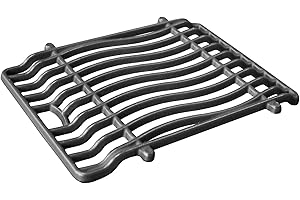 TAINO Platinum Gasgrill komplett Edelstahl Backburner Sear-Burner Power-Zone Keramik-Brenner BBQ Grillwagen Griller Gusseisen Seitenkocher Piezozündung (Sear-Zone Gussrost)