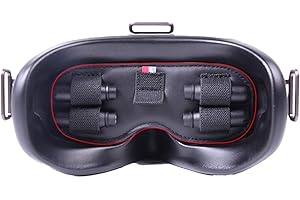 Hensych - Copriobiettivo multifunzione per occhiali D-J-I FPV V2 antipolvere parasole, antenna microSD Card Storage Holder per FPV Combo Accessori