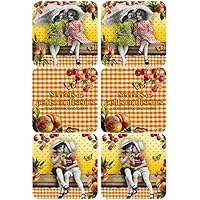 Posavasos para vasos posavasos de cristal tubo corcho – Petits Confiseurs – Diseño Retro de la nostalgia