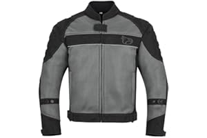 Jet Motorcycle Motorbike Jacket Summer Textile Air Mesh Armoured Men HARLEY