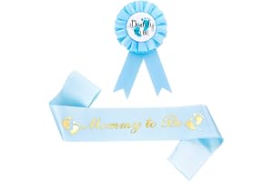 Abeillo Mommy to be" skärningsband och tennplatta märke för babyshower dekorationer, perfekt "be
