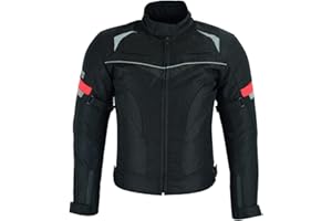 Sikma Motorbike Jacket for Men Motorcycle Cordura Waterproof Armours Textile Jackets