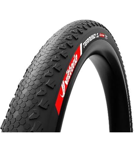 Vittoria Unisex-Adult Terreno Fahrradreifen, Schwarz/Hellbraun, 29