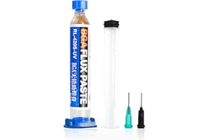 Okaywork Pasta lutownicza, topnik, lutowanie, lutowanie bez czyszczenia, lutowanie elektronikowe BGA (10 ml strzykawki)