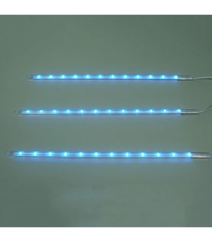 LED Verlängerungs-Sticks Warmweiß – 3 X 30 Cm, Je 12 LEDs, Für Küche, Regal & Schrank
