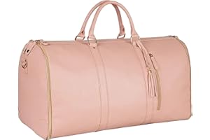 SILULCM Sac de Sport Homme Femme, Sac de Voyage et Sac à Main, Sac de Fitness en Plein air Grande capacité Pliable étanche Gym Duffle Bag Hommes Femmes pour Voyages, Week-End (L,Pink)