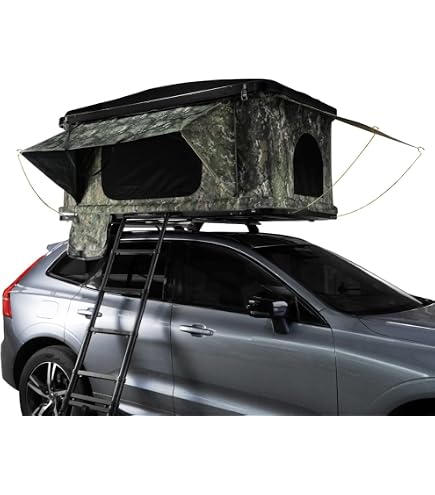 ventura 1.4 roof tent Deluxe Top - Any Vehicle Roof Top Tent - All Weather Camping Farbe:Blau mit Beige-Streifen Camping in Scheveningen | category-road
