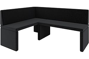 ‎GENERIC Eckbank Akiko Corner Bench - Eckbankgruppe für Ihrem Esszimmer, Küche modern, Sitzecke, Essecke. Perfekt für Küche, Büro und Rezeption. Solide und Starke Verarbeitung. (INARI 100, 142x196cm Links)