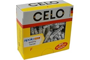 CELO Apolo Mea 96Nf - Taco de Nylon Standard Tipo Nf Diámetro 6 Mm, 100 Unidades