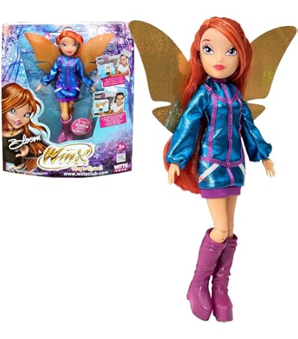 Bloom | Sirenix Fairy Bubbles Muñeca | Club Winx | Burbujas De Jabón Hada 28 Cm