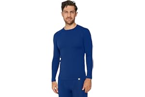 DANISH ENDURANCE Camiseta Termica Hombre Manga Larga en Lana Merino - Camiseta Interior Hombre, Ropa Termica Hombre Frio, Ropa para el Frio Extremo