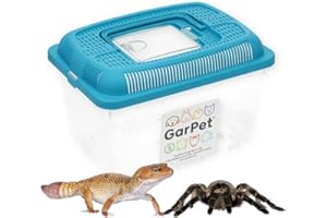 GarPet Faunabox Transport Quarantäne Box Tierbeobachtung Urzeitkrebse Triops Heimchen Fauna Box Insektenbox Amphibien Faunarium Gr. M