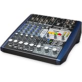 PreSonus StudioLive AR8c, 8 kanal, hibrit dijital/analog performans mikser/USB-C uyumlu ses arabirimi/stereo SD kaydedici, ka