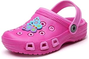 Gaatpot Zoccoli e Sabot per Bambini Clogs da Giardino Ciabatte Ragazzi Ragazze Antiscivolo Scarpe da Spiaggia Sandali Pantofole 24-34