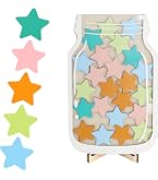 Tuofang Reward Jar Bocal de Récompense Étoile pour Enfant, Tableau de
