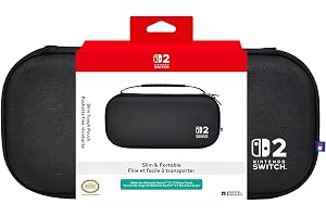 HORI Tunn tålig ficka (svart) för Nintendo Switch 2 - officiellt licensierad av Nintendo®