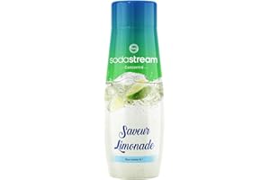 SodaStream Concentré Limonade pour Machine à Eau Pétillante et Soda | Préparez jusqu'à 9 Litres de Limonade en Quelques Secondes, 440ml