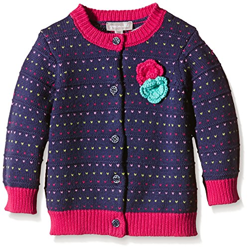 Grain de Blé Baby Girls' Pullover Purple Violet (Encre) 6 Months