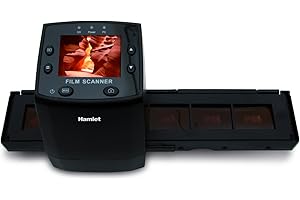 Hamlet XDVDIAPO- Smart Film Converter- Scanner Diapositive e Negativi, 2592x1680 px, Nero